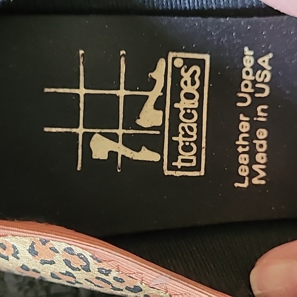 Tictactoes animal metallic print,  NWOT, dancing ballerina style shoes, size 10 - Picture 7 of 9